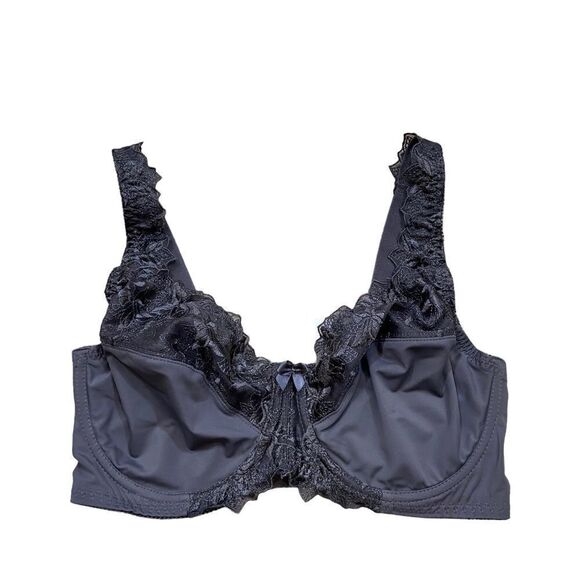 New with Tags Curve Muse Plus‎ Size Minimizer Underwire Black Bra Size 38DD - Picture 2 of 10